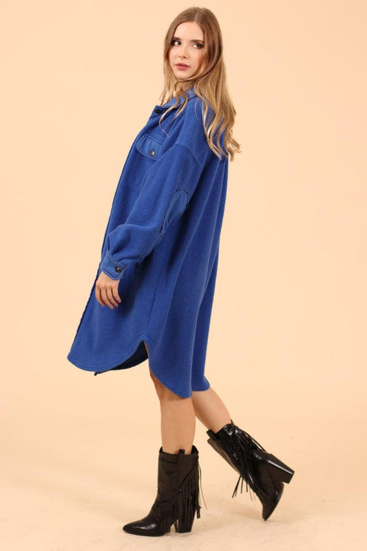 Blueberry Jam Shacket - shopminnoe
