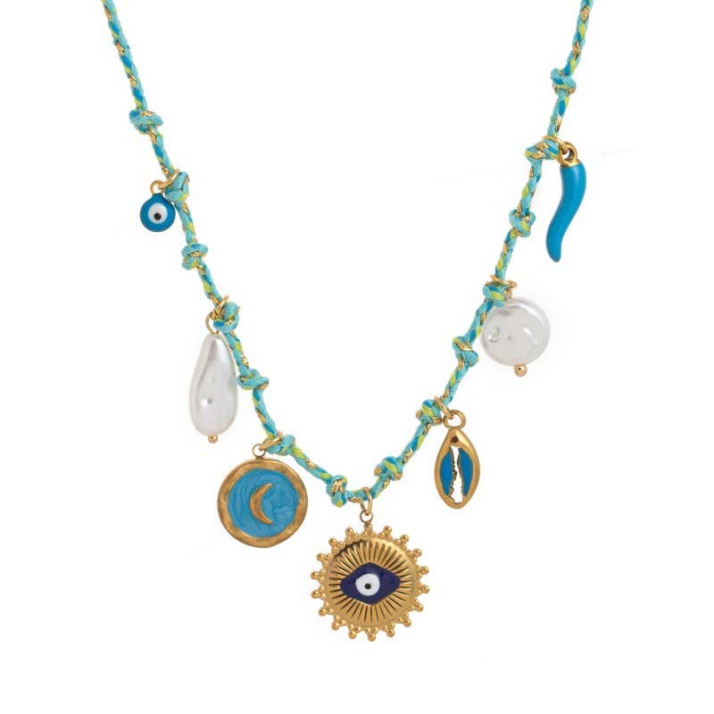 Eye Spy Charm Necklace