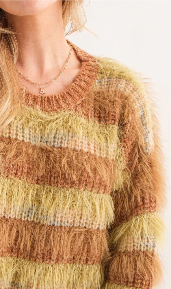 Fuzzy Fall Sweater - shopminnoe