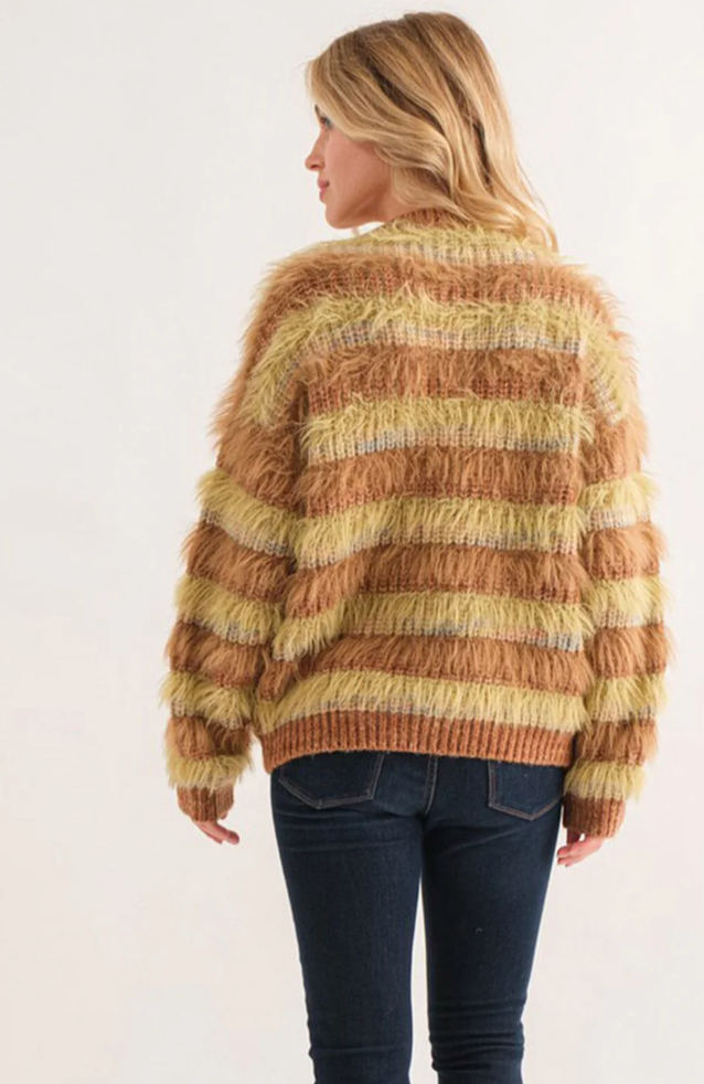 Fuzzy Fall Sweater - shopminnoe