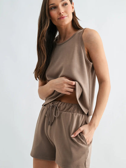 Taupe Chocolate Lounge Set