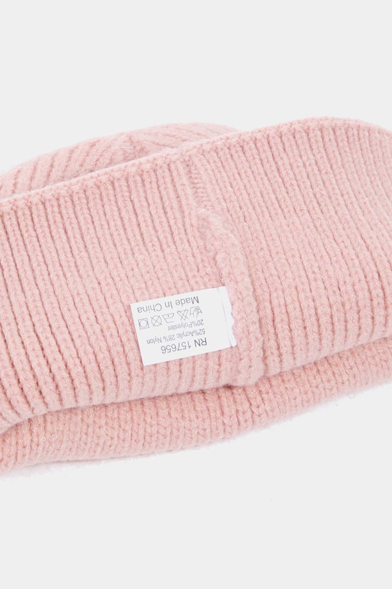 Pearl Bow Beanie