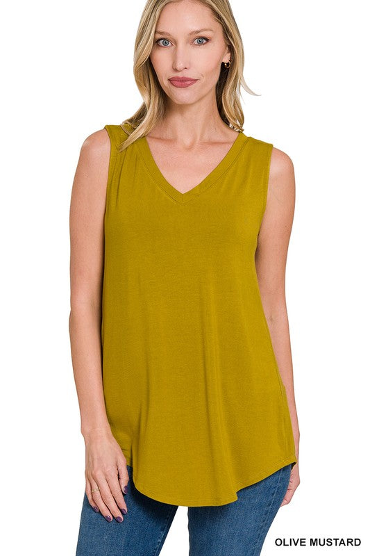 Spritz of Olive Oil Tank Top