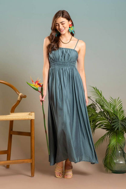 Totally Teal Maxi Dress