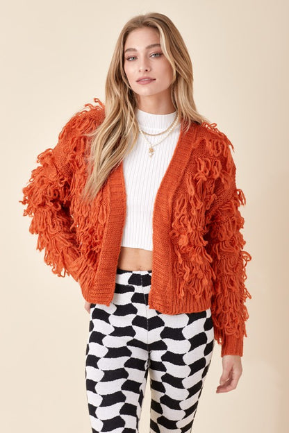 Falling Fringe Cardigan