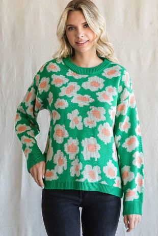 Grassy Lawn Sweater