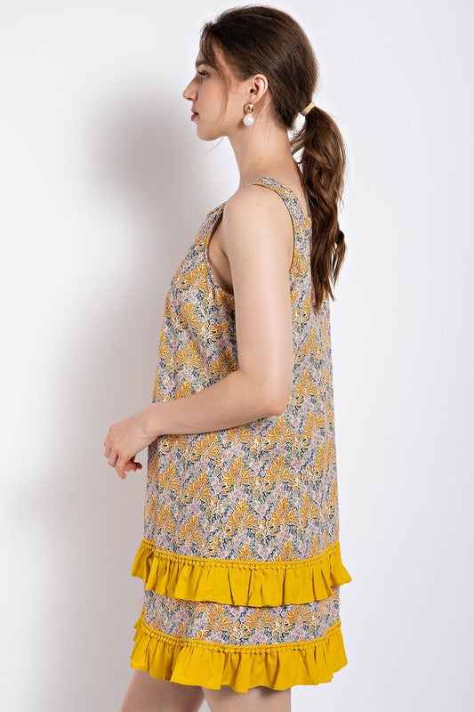 Golden Days Dress - shopminnoe