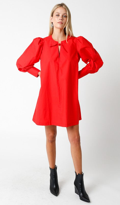 Abigail Cotton Dress - shopminnoe