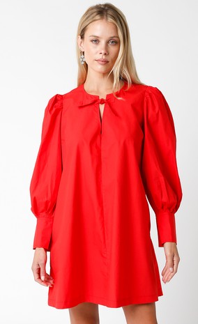 Abigail Cotton Dress - shopminnoe