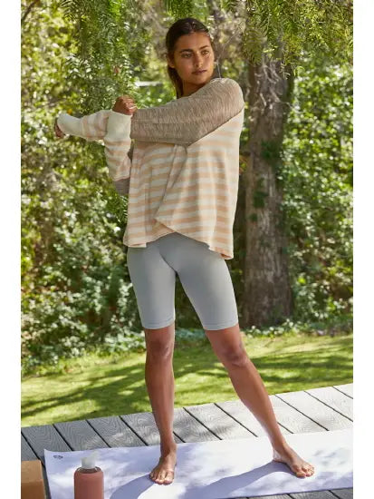 Raglan Loose Yoga Top - shopminnoe
