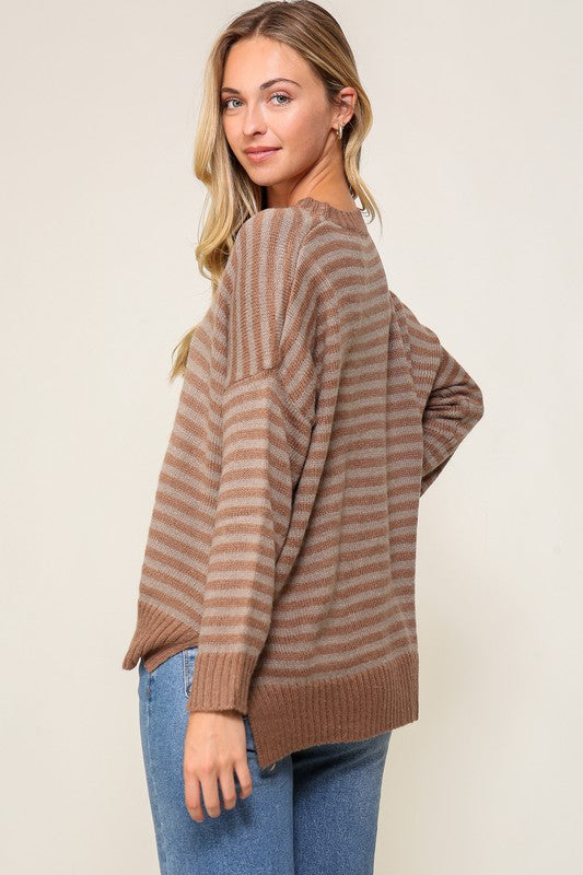 Carmel Machiatto Sweater - shopminnoe