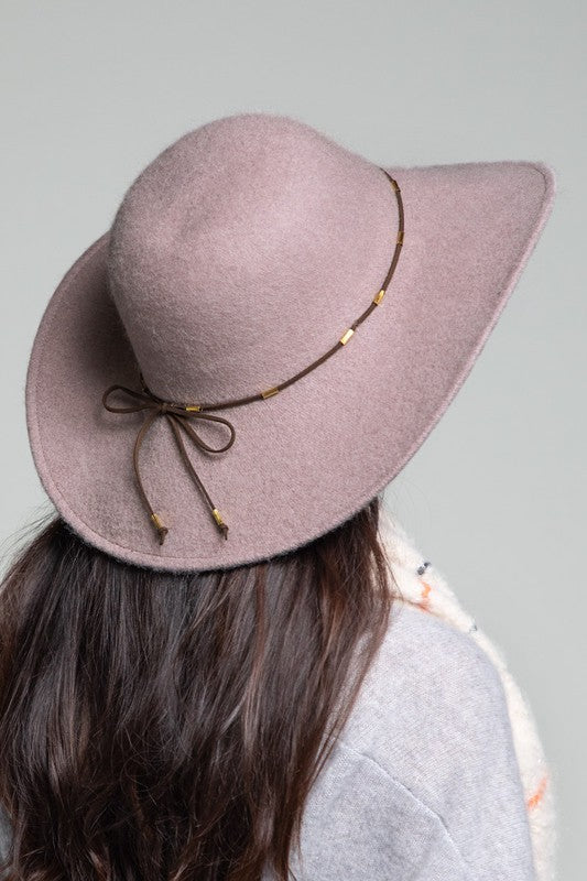 Wool Mauve Hat