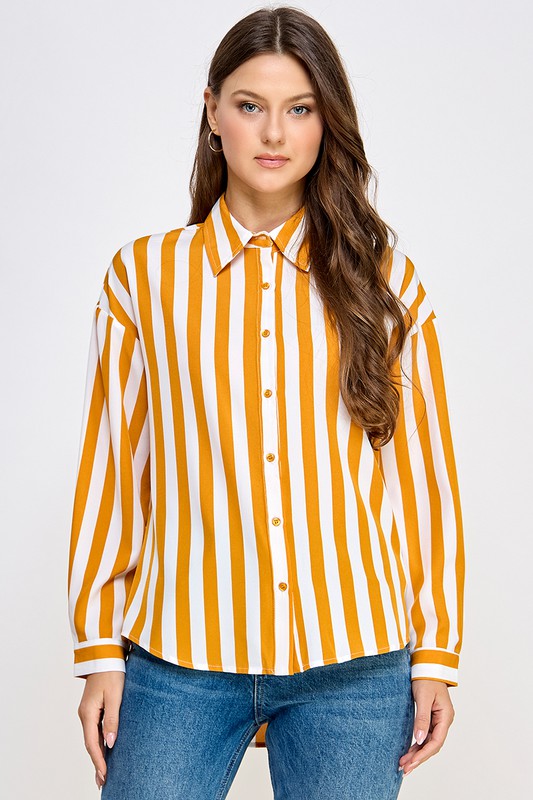 Yuppie Mustard Top - shopminnoe