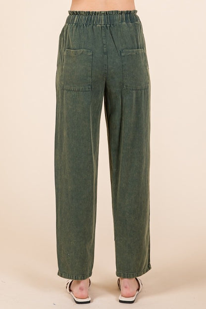 Earthy Moss Pants - shopminnoe