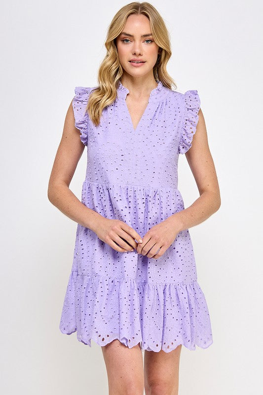 Lavender Delight Dress - shopminnoe