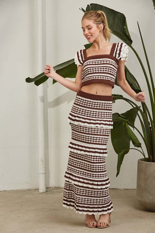 Sweetest Sweater Skirt Set - shopminnoe