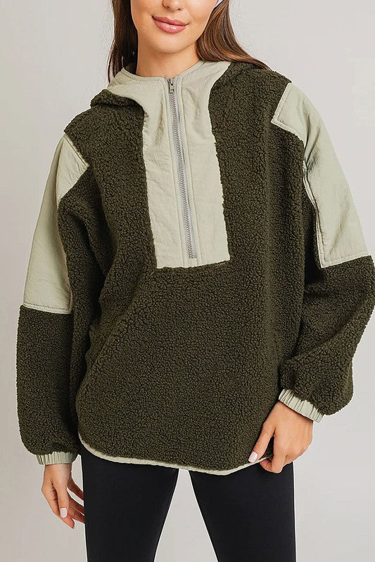 Pine Sherpa Jacket Pullover