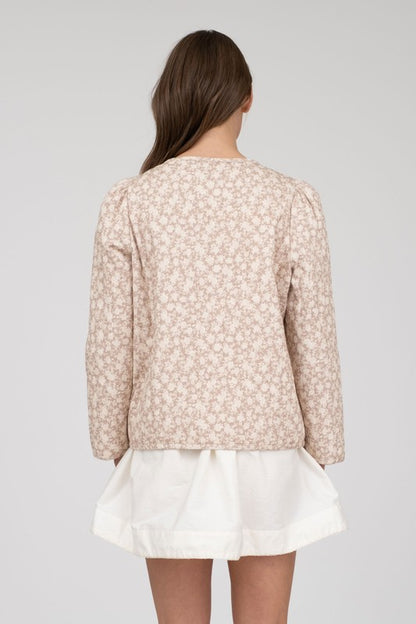 Bow Tie Front Jacket - shopminnoe