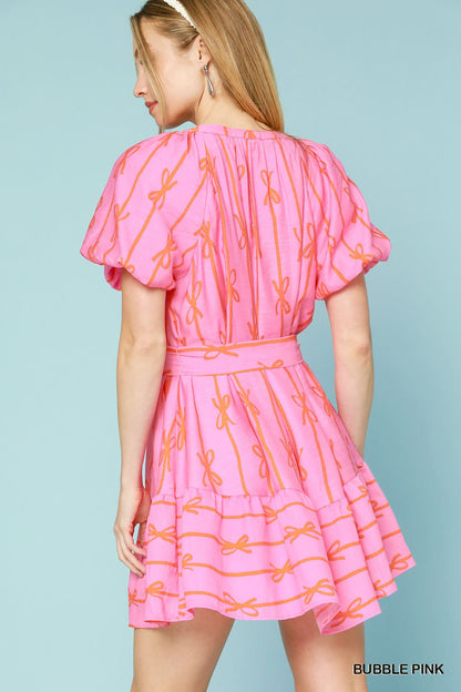 Bubblegum Bow Dress