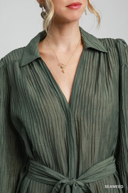 Seaweed Holiday Dress - shopminnoe