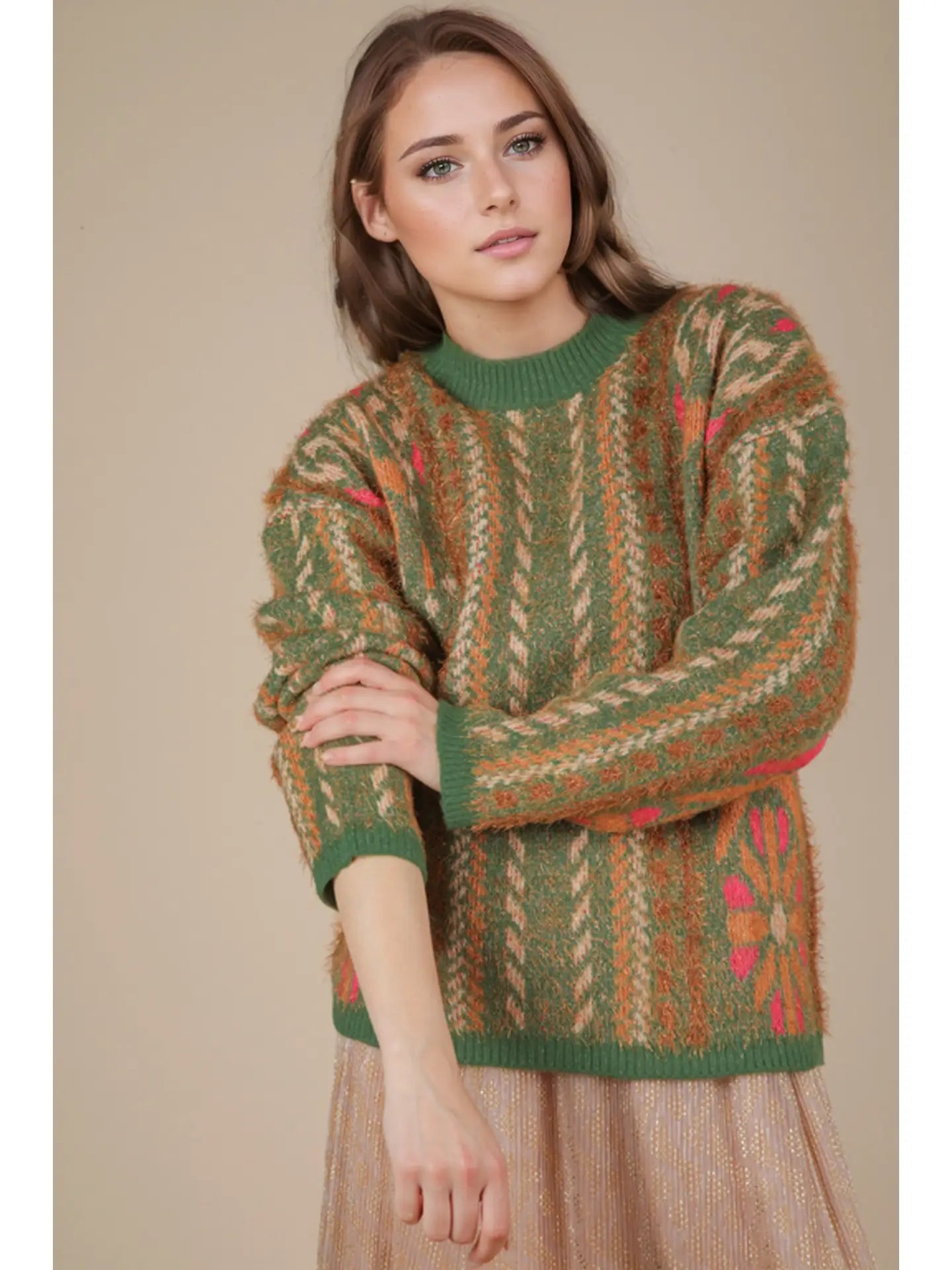 Tinsel Me Timber Sweater