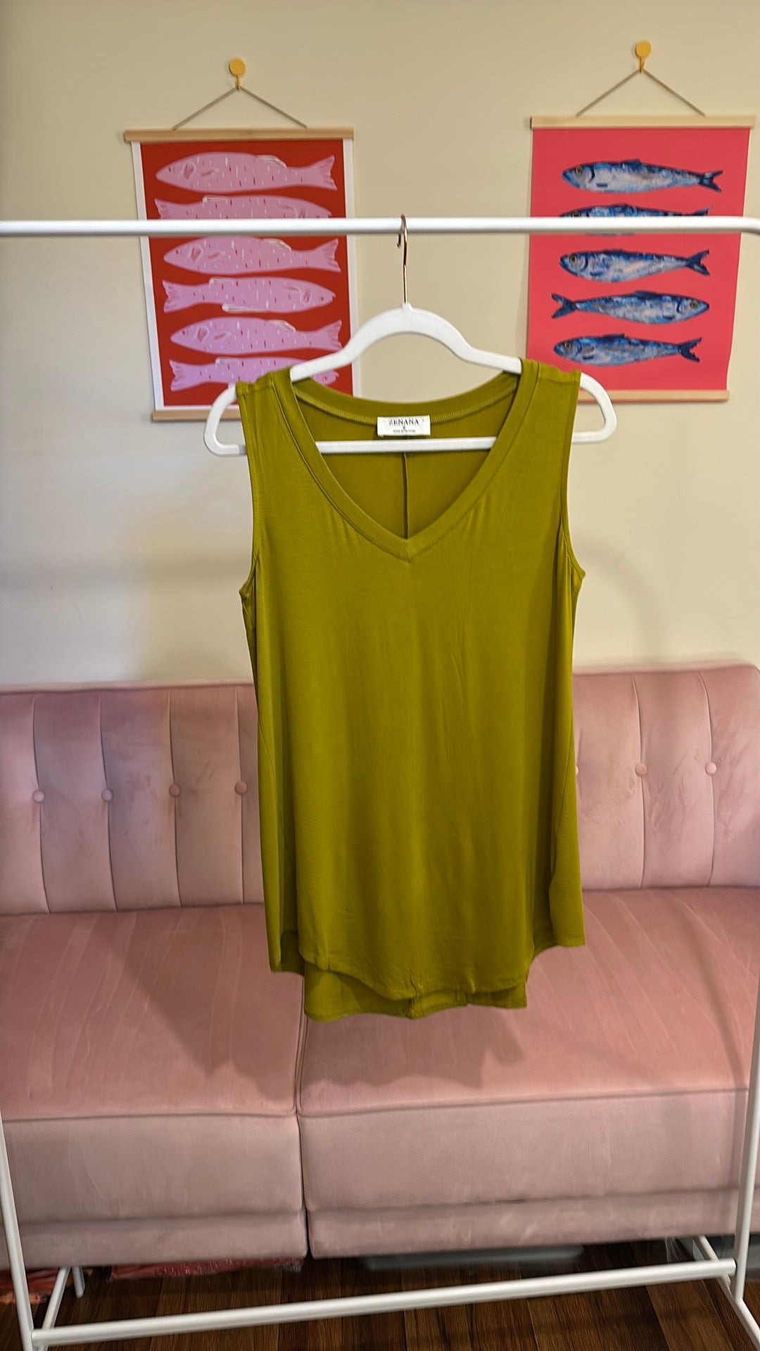 Spritz of Olive Oil Tank Top