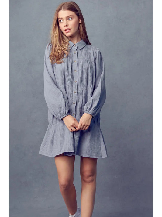 Muslin Cotton Dress