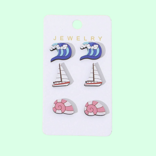 Seashore Earring Set - shopminnoe