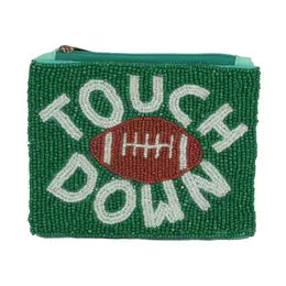 Touchdown Beaded Pouch - shopminnoe