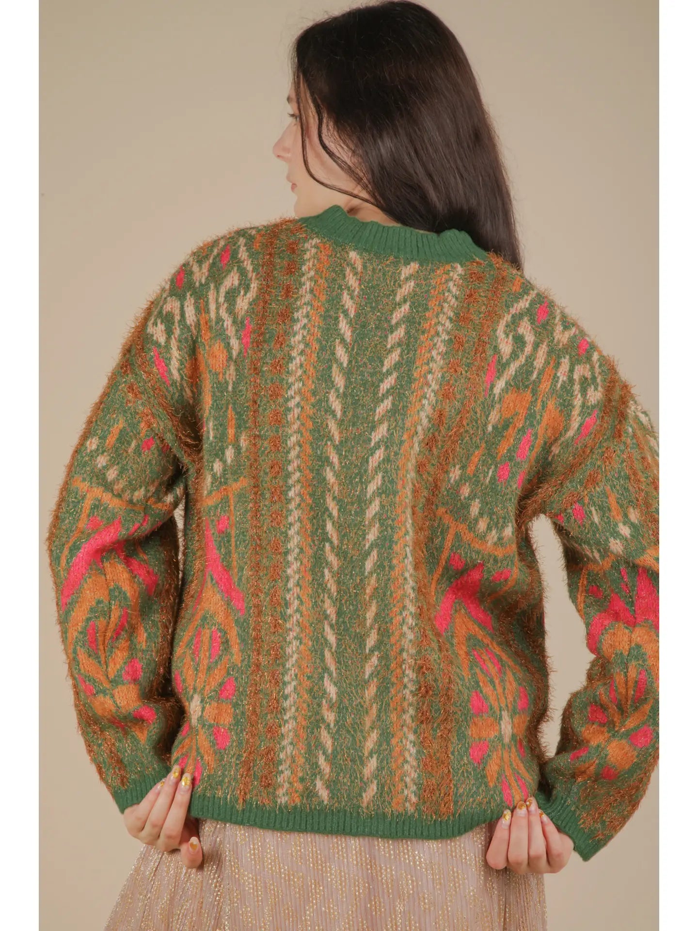 Tinsel Me Timber Sweater