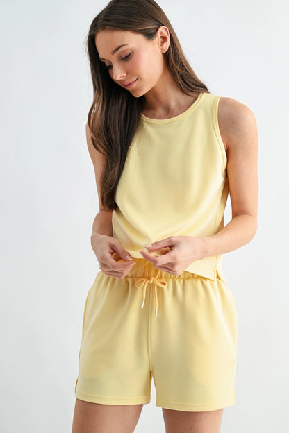 Butter Yellow Lounge Set