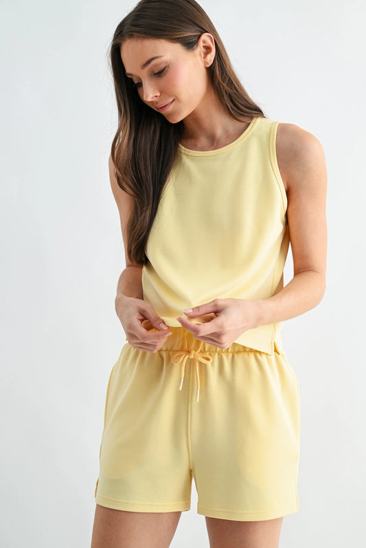 Butter Yellow Lounge Set