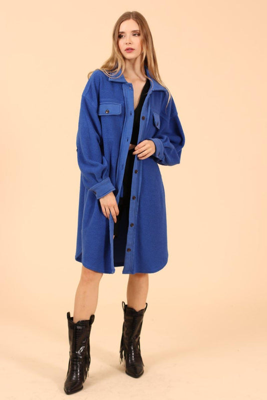 Blueberry Jam Shacket - shopminnoe