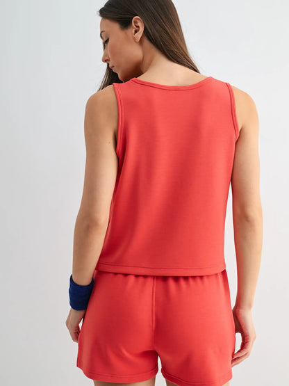 Brick Red Lounge Set