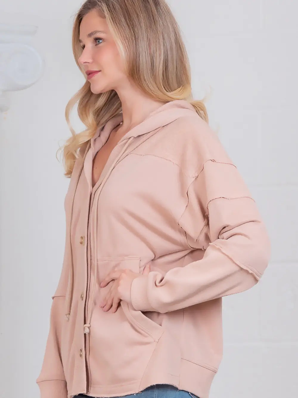 Spring Equinox Hooded Sweater - shopminnoe