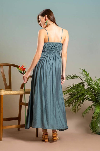 Totally Teal Maxi Dress