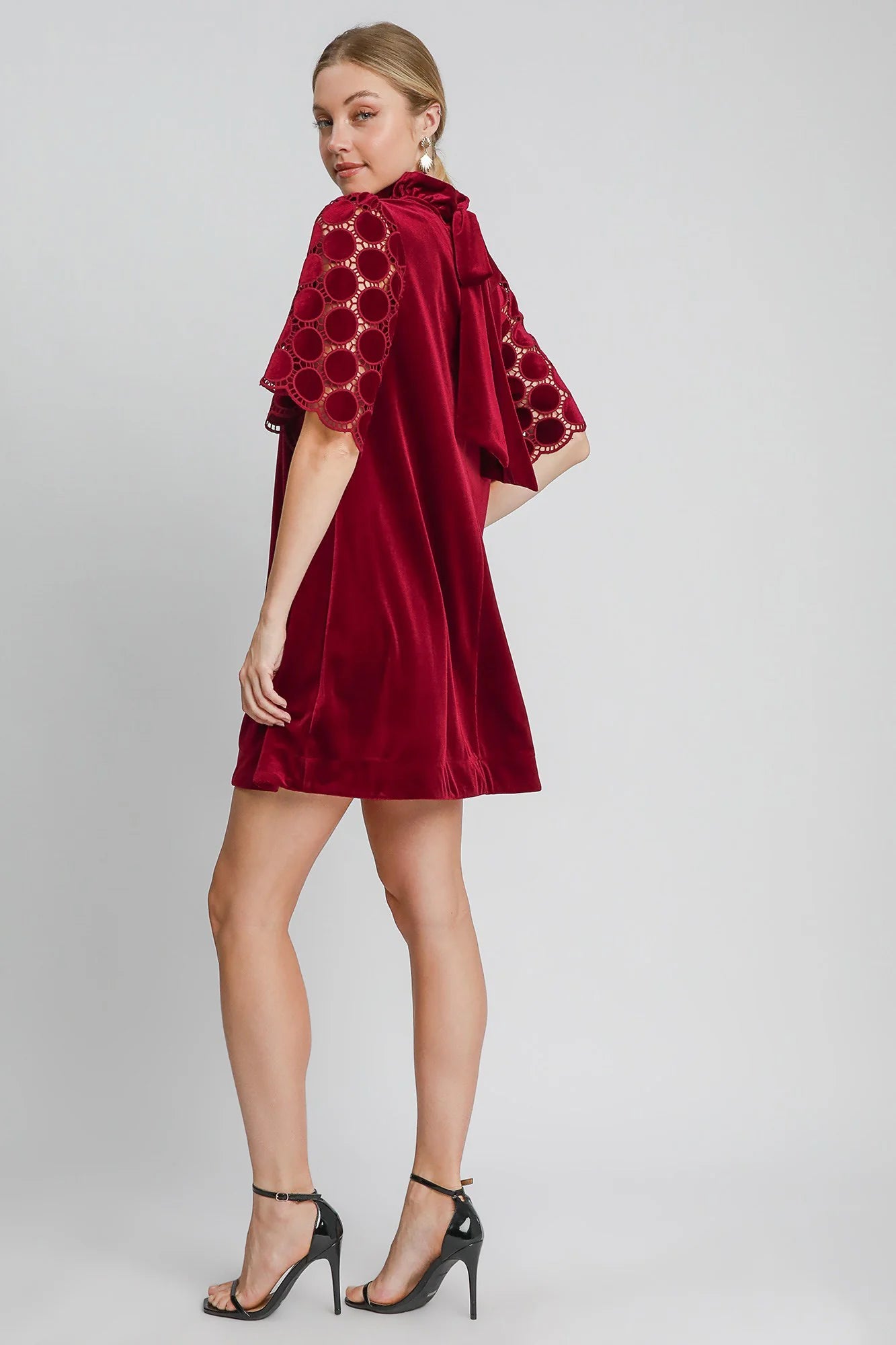 Red Wine Chalet Dress - shopminnoe