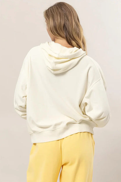 Soft Cream Hoodie - shopminnoe