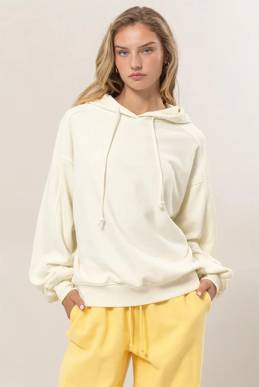 Soft Cream Hoodie - shopminnoe